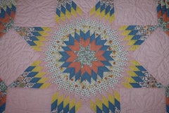 Mini Pieced Broken Star Quilt