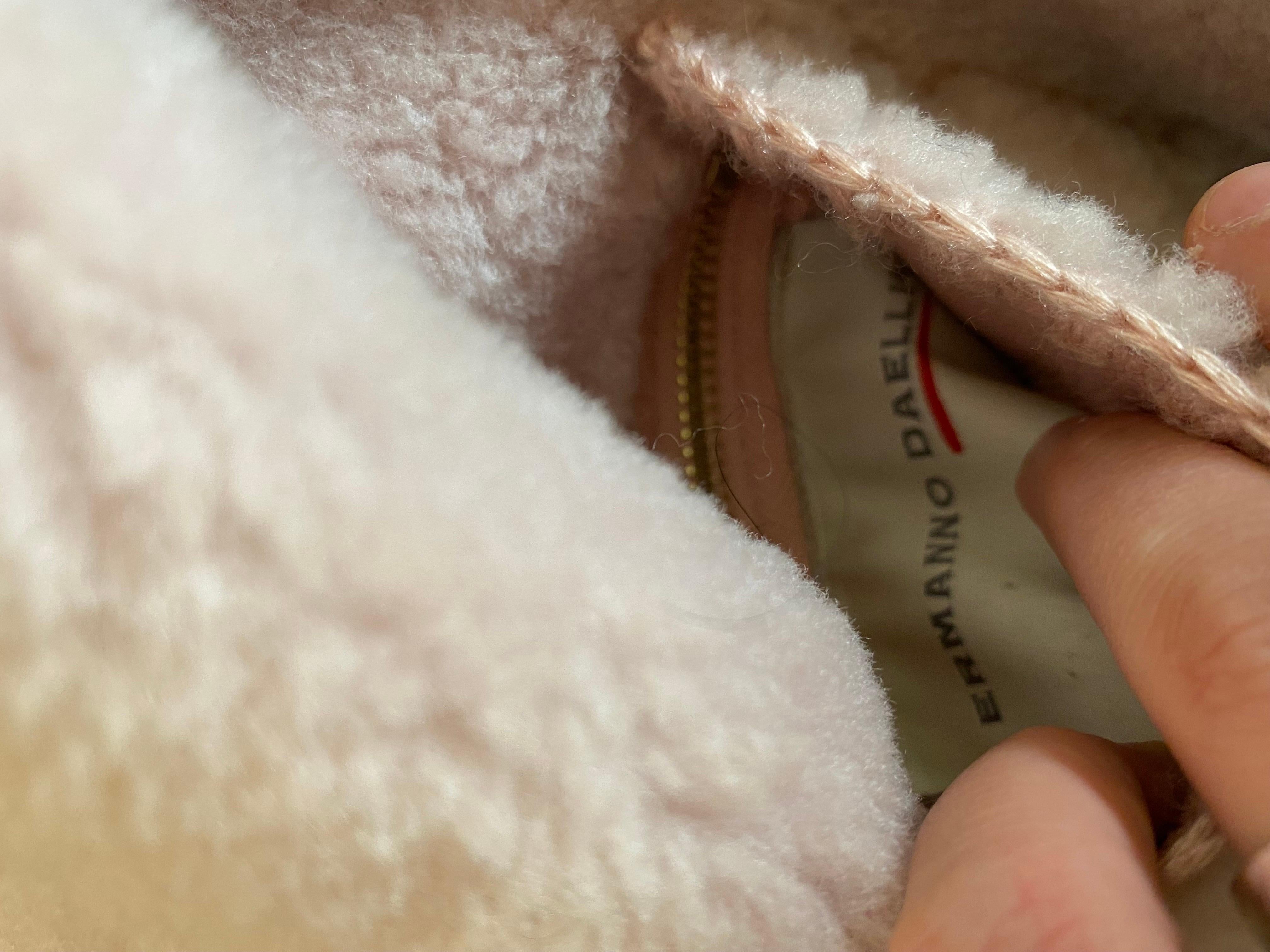 da uomo o donna Mini pelle di pecora rosa Ermanno Daelli in vendita