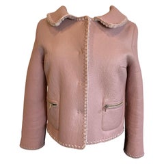 Mini-Mini-Ermanno Daelli aus rosa Schafsleder