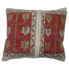 MIni Red Turkish Anatolian Rug Pillow
