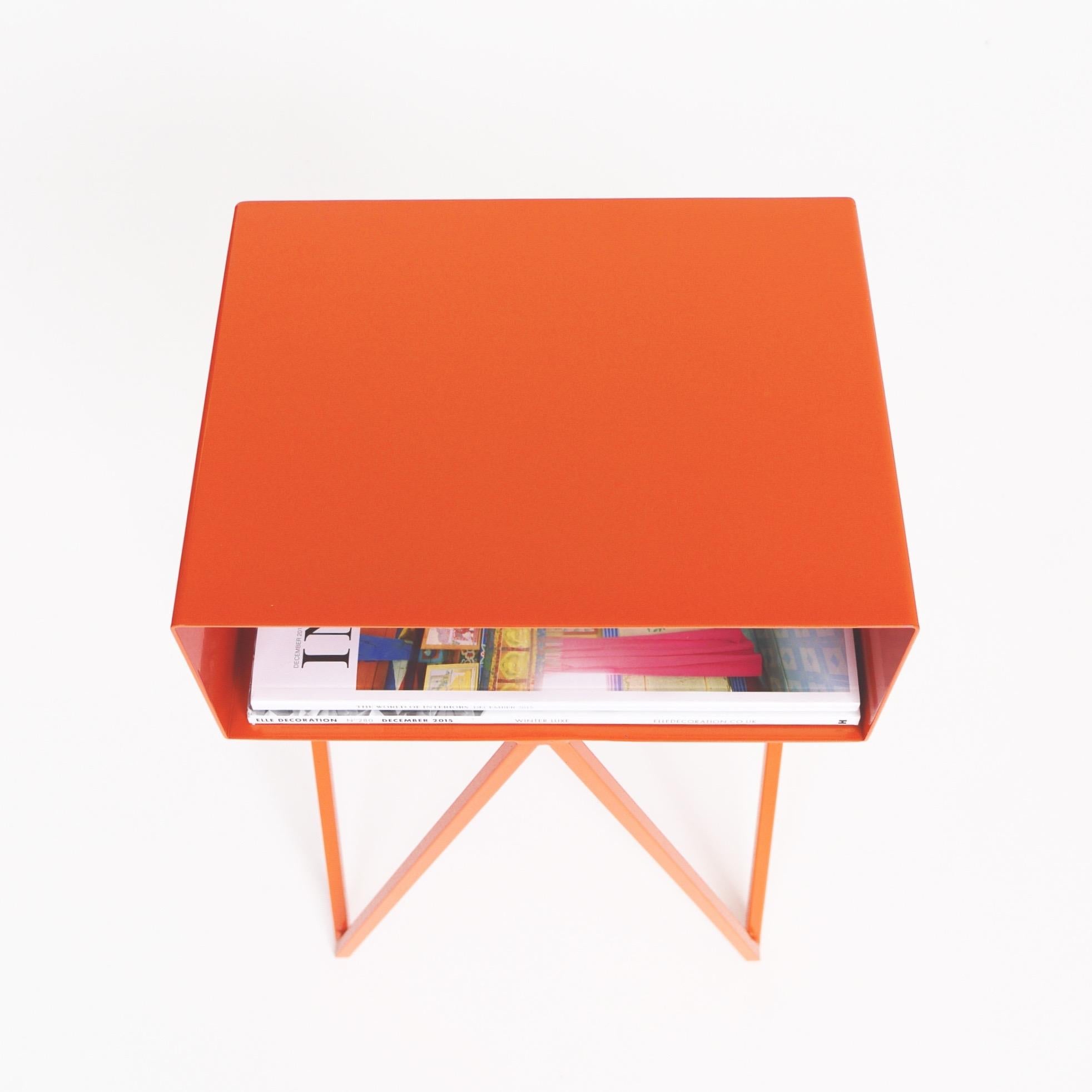 Great Britain (UK) Mini Robot Side Table in 15 Colors / Pair Available For Sale