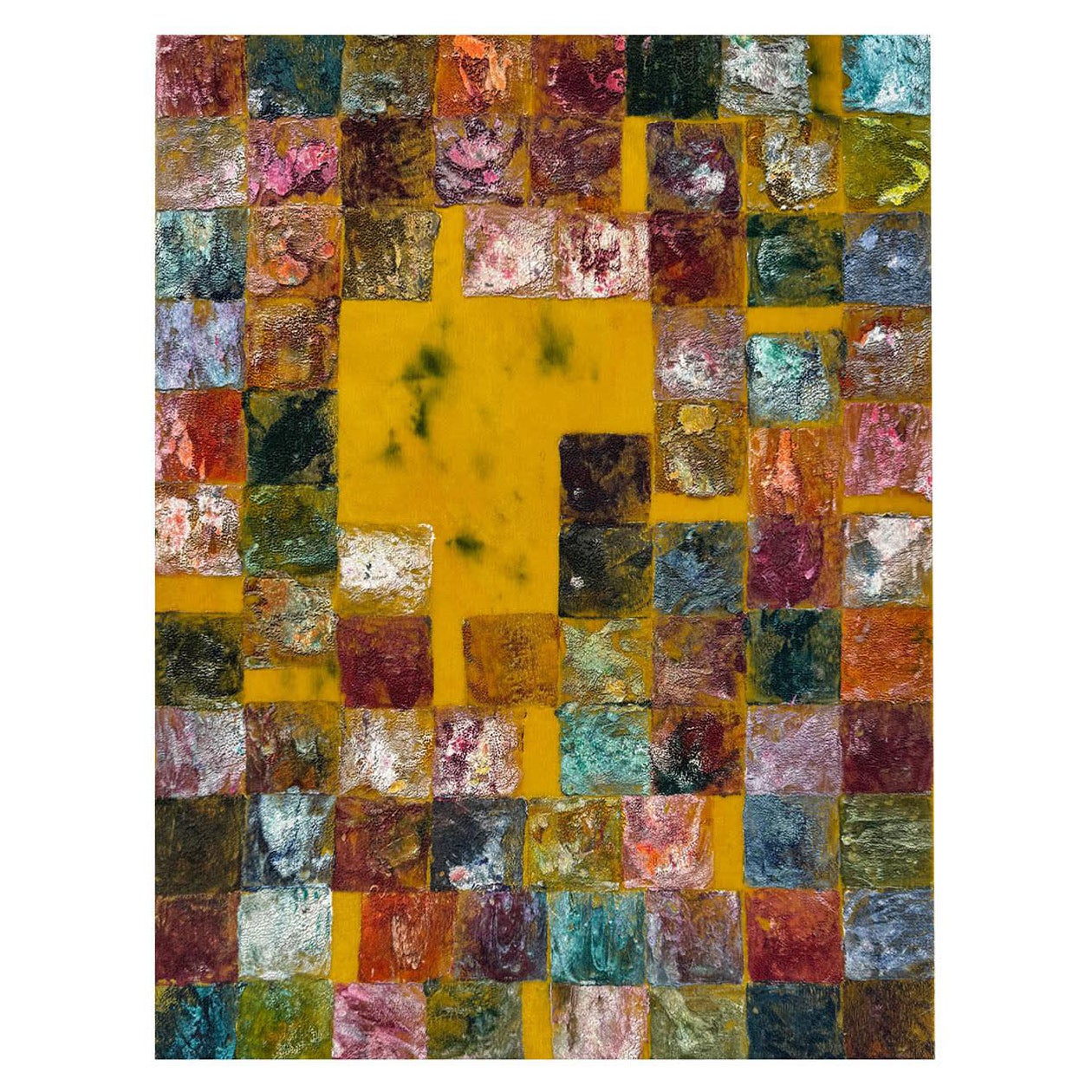 Mini Scacchiera Hand-Painted Tapestry