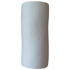 Mini Serenity, Contemporary White Plaster Wall Sconce or Light, Hannah Woodhouse