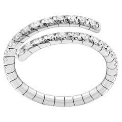 Mini Serpent Diamond Yellow Gold Exclusive Ring for Her