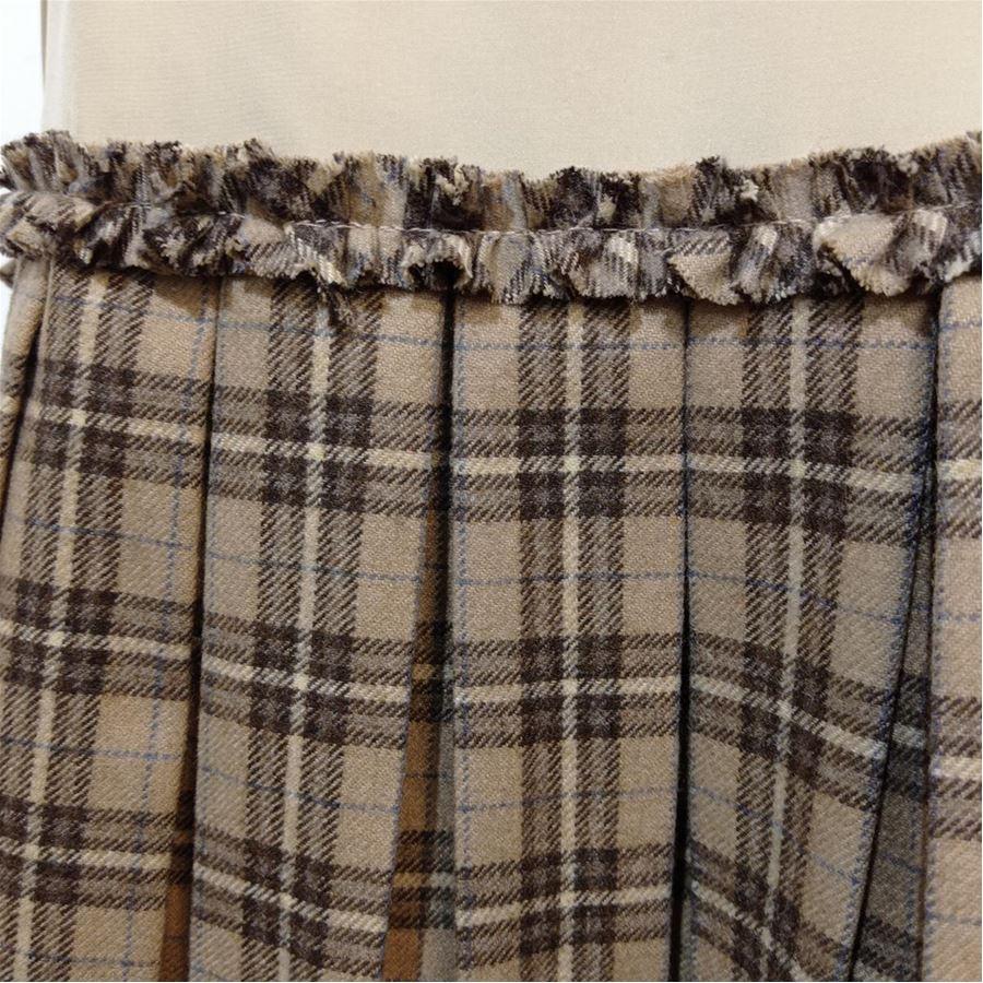 Marron Dolce & Gabbana - Mini-jupe taille 44