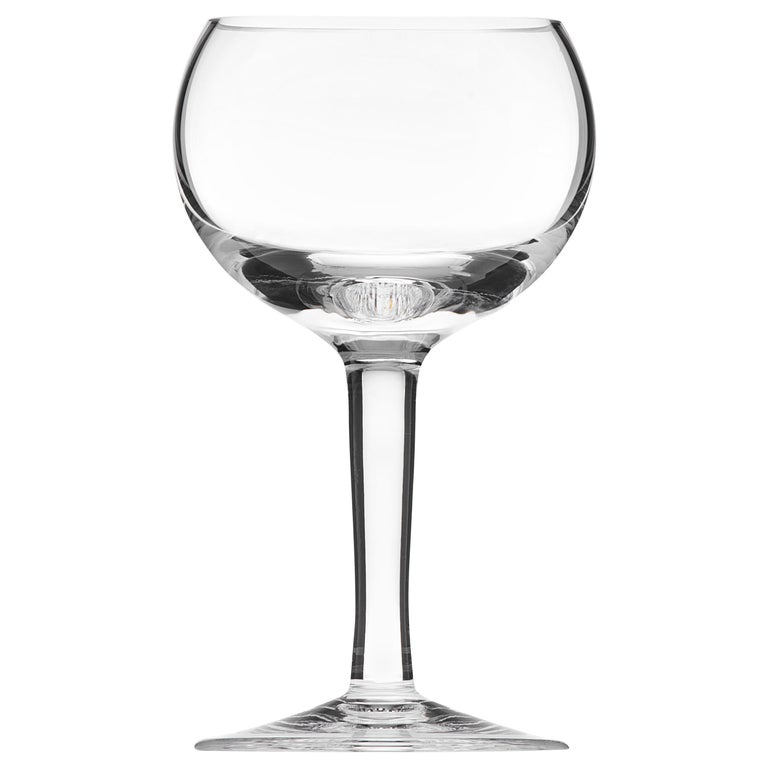 Mini Snifter Moon Face Clear, 1.6 oz For Sale at 1stDibs