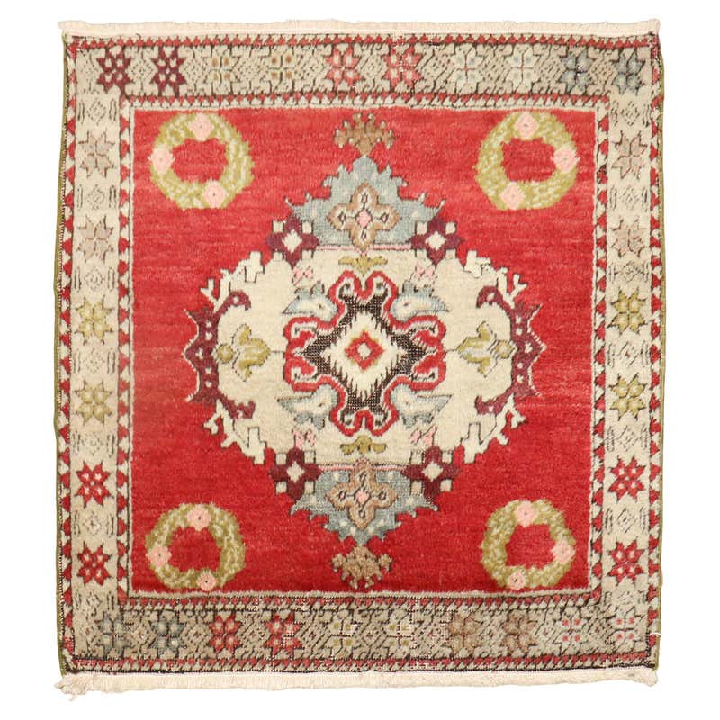 Square Rugs Handmade Carpet Antique Rugs, Kilim Rugs Luxury Rustic ...