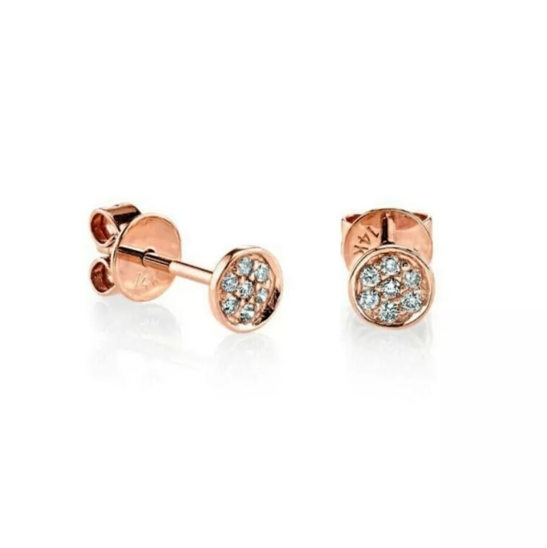 Mini Stud Earring 14K Solid Gold Diamond Earrings Jewelry For Women Christmas.

Number of Diamonds
14
Shape
Flower
Closure
Butterfly
Metal
Yellow Gold
Item Length
5 mm Approx
Main Stone
Diamond
Material
14K Solid Gold, Natural Diamond
Total Carat