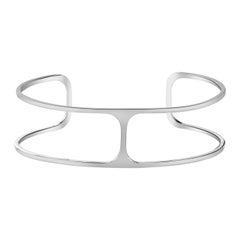 Bracciale Mini T in oro bianco 18k