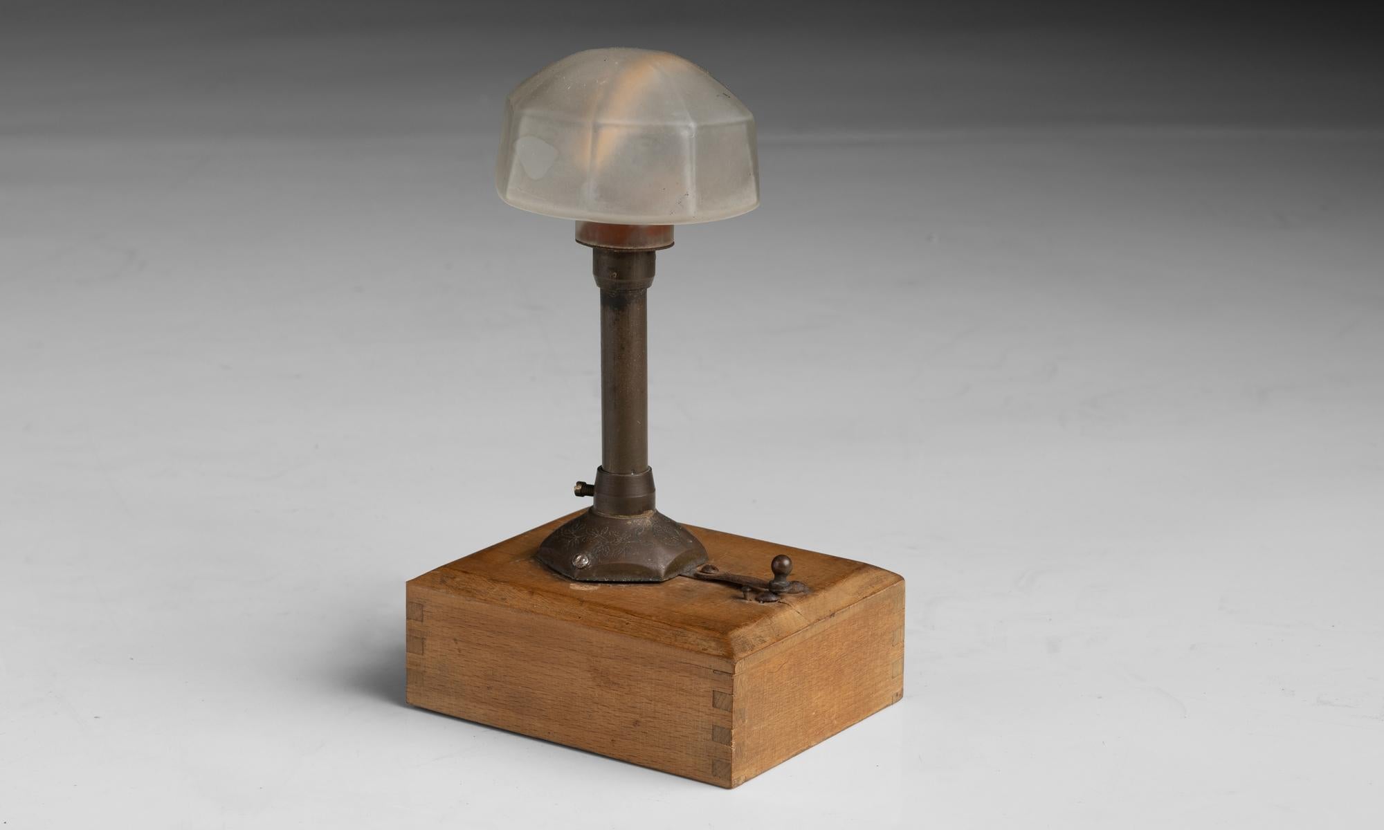 Mini lampe de travail, Angleterre vers 1930 2