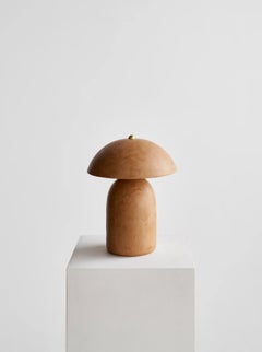 Mini Tera Lamp in Sienna Lime Plaster by Ceramicah
