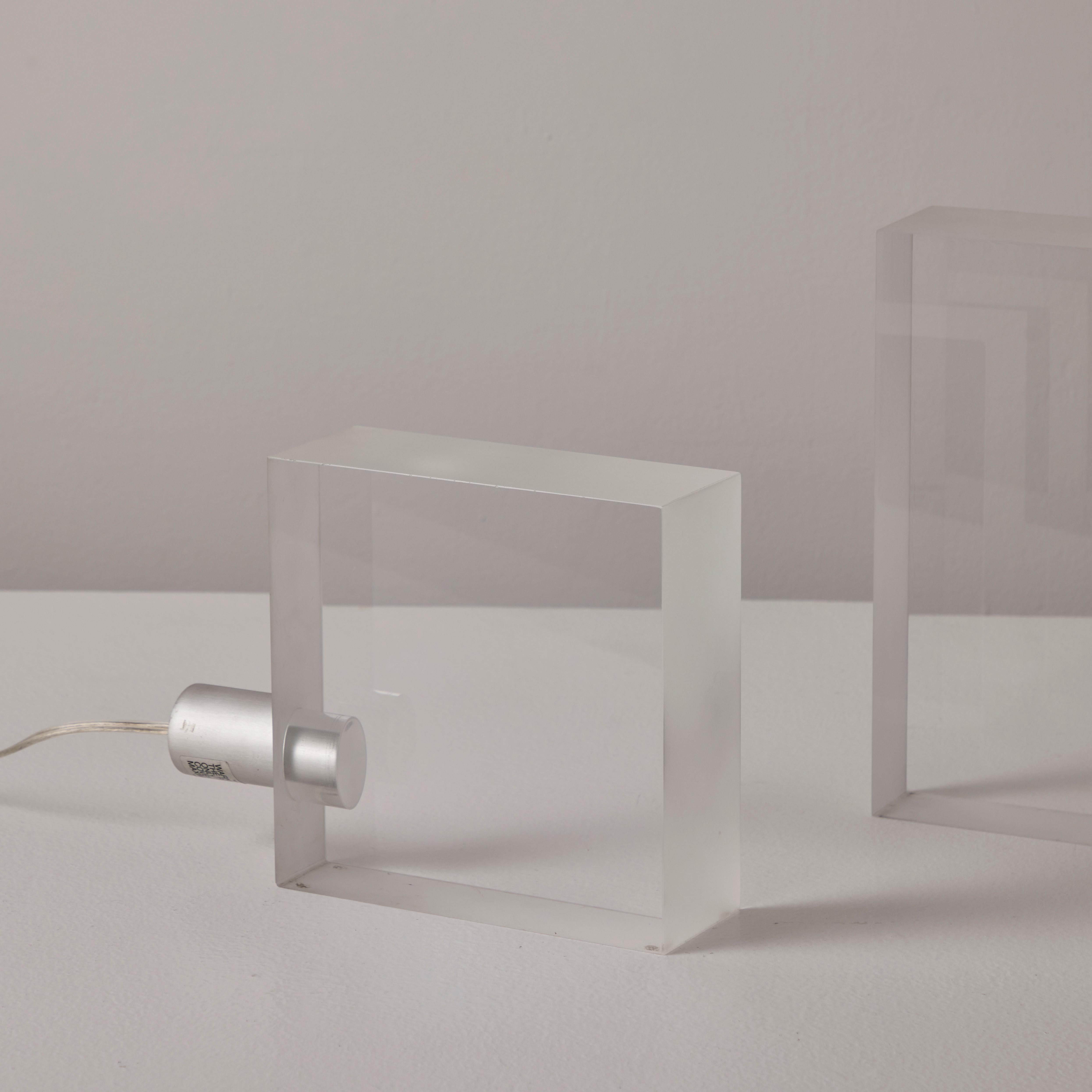 Mini 'Tofu' Table Light by Tokujin Yoshioka for Yamagiwa 8