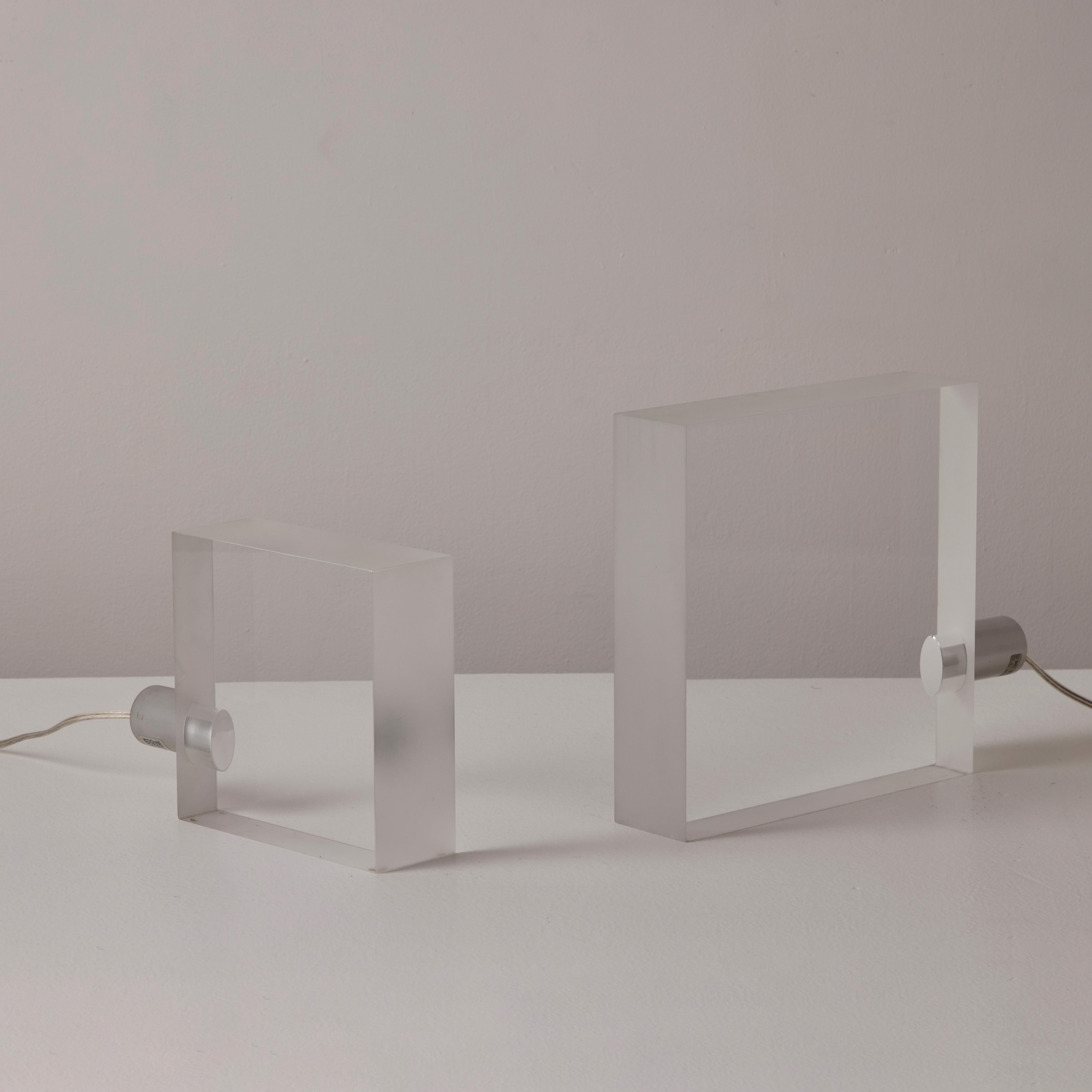 Mini 'Tofu' Table Light by Tokujin Yoshioka for Yamagiwa 10