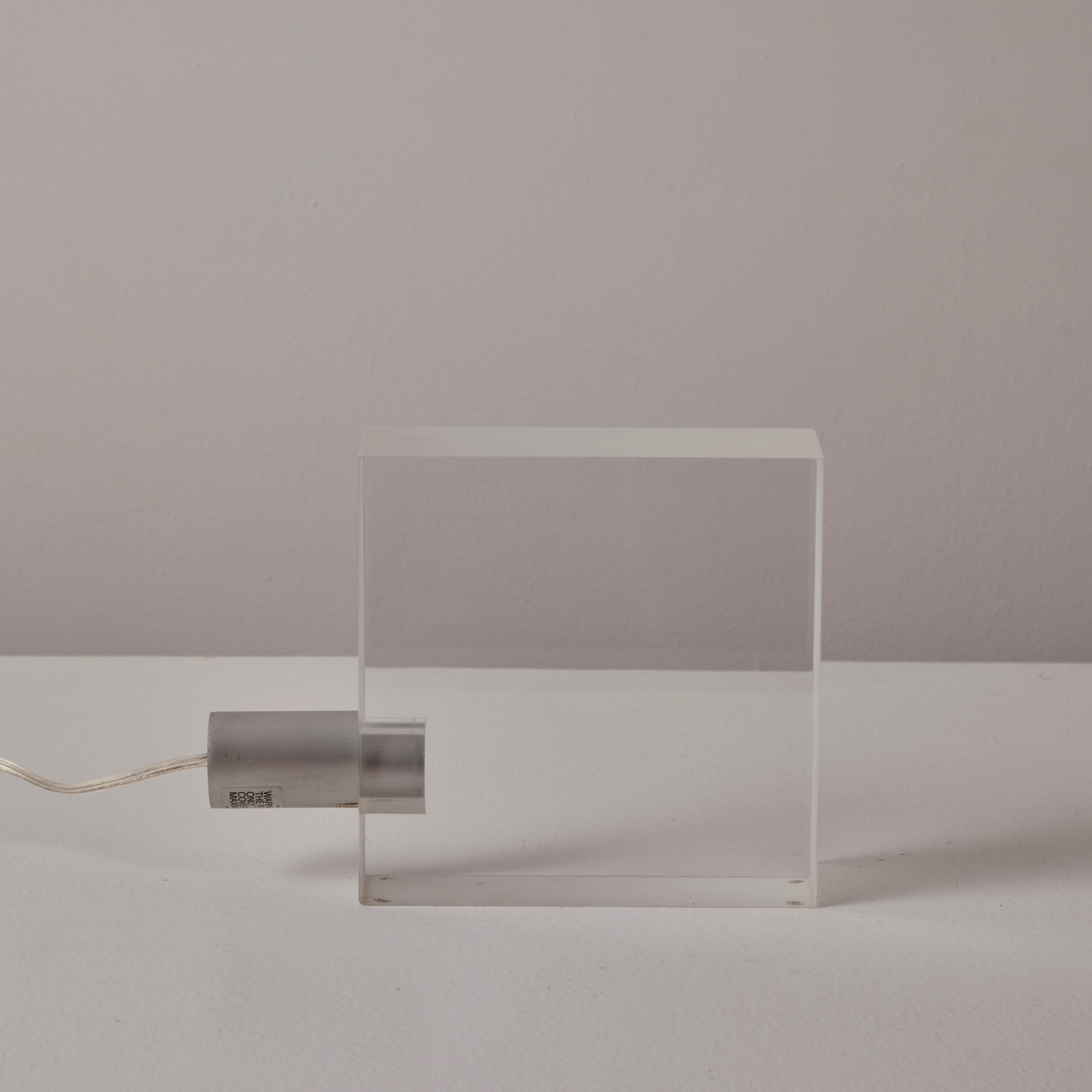 Mid-Century Modern Mini 'Tofu' Table Light by Tokujin Yoshioka for Yamagiwa