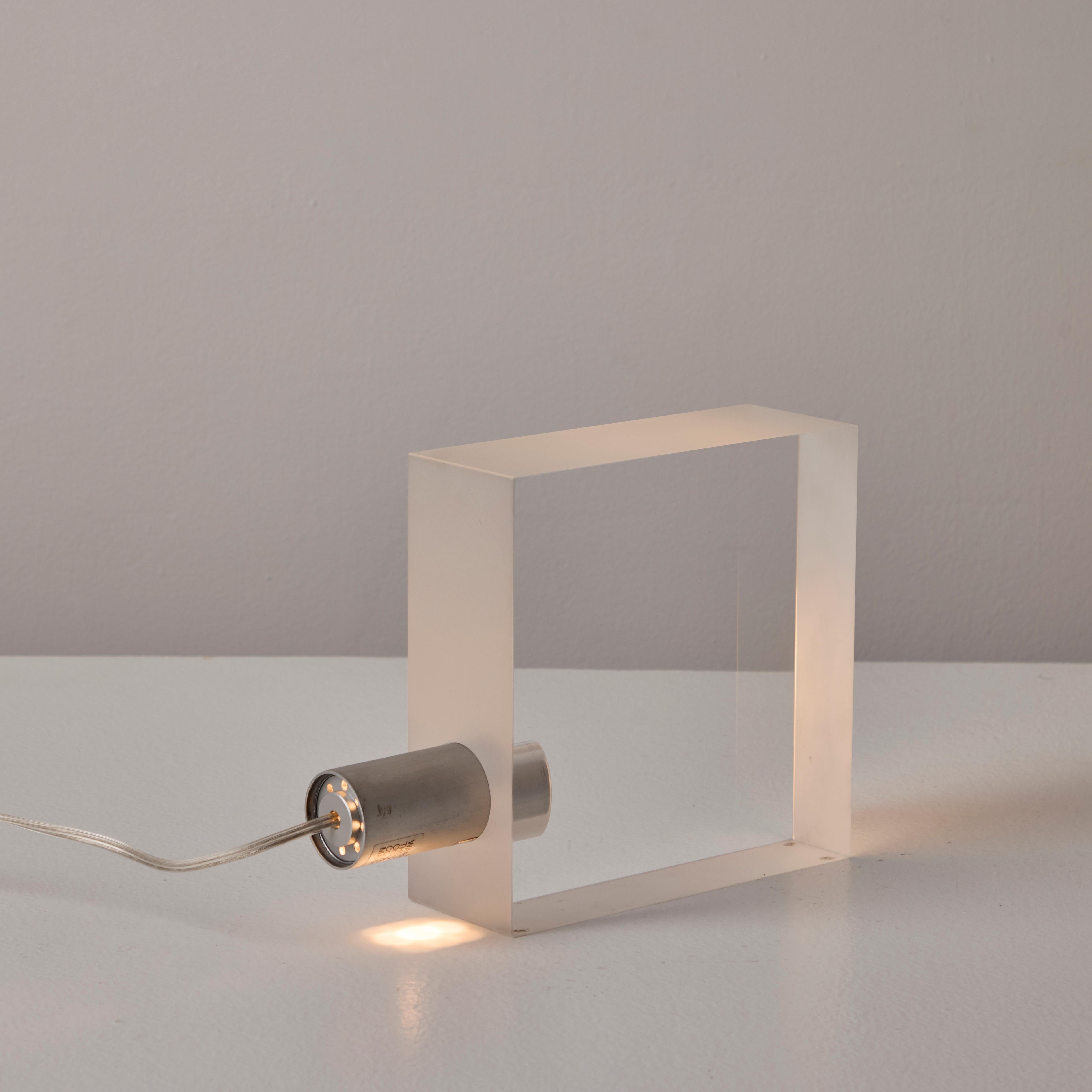 Mini 'Tofu' Table Light by Tokujin Yoshioka for Yamagiwa In Good Condition In Los Angeles, CA