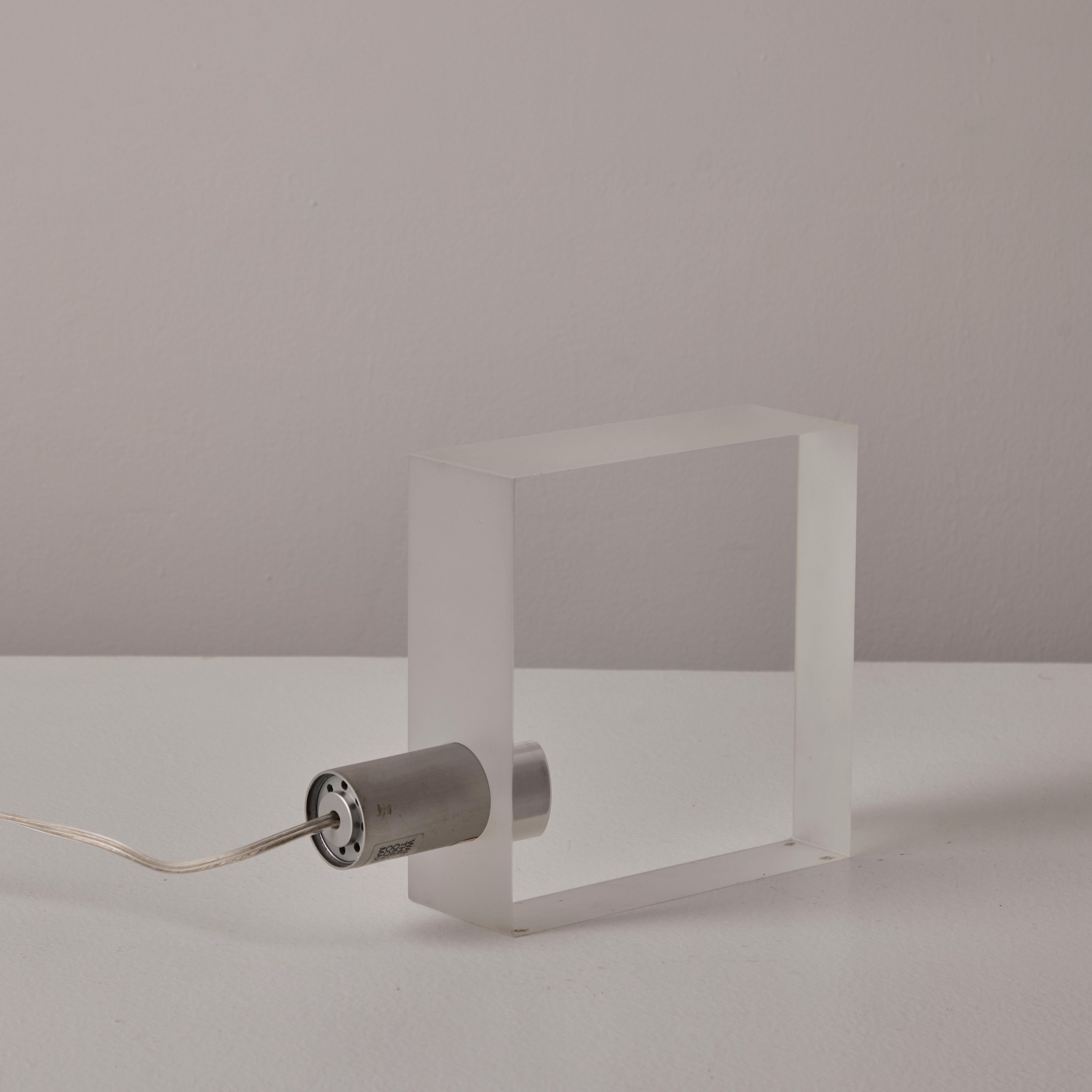 Contemporary Mini 'Tofu' Table Light by Tokujin Yoshioka for Yamagiwa