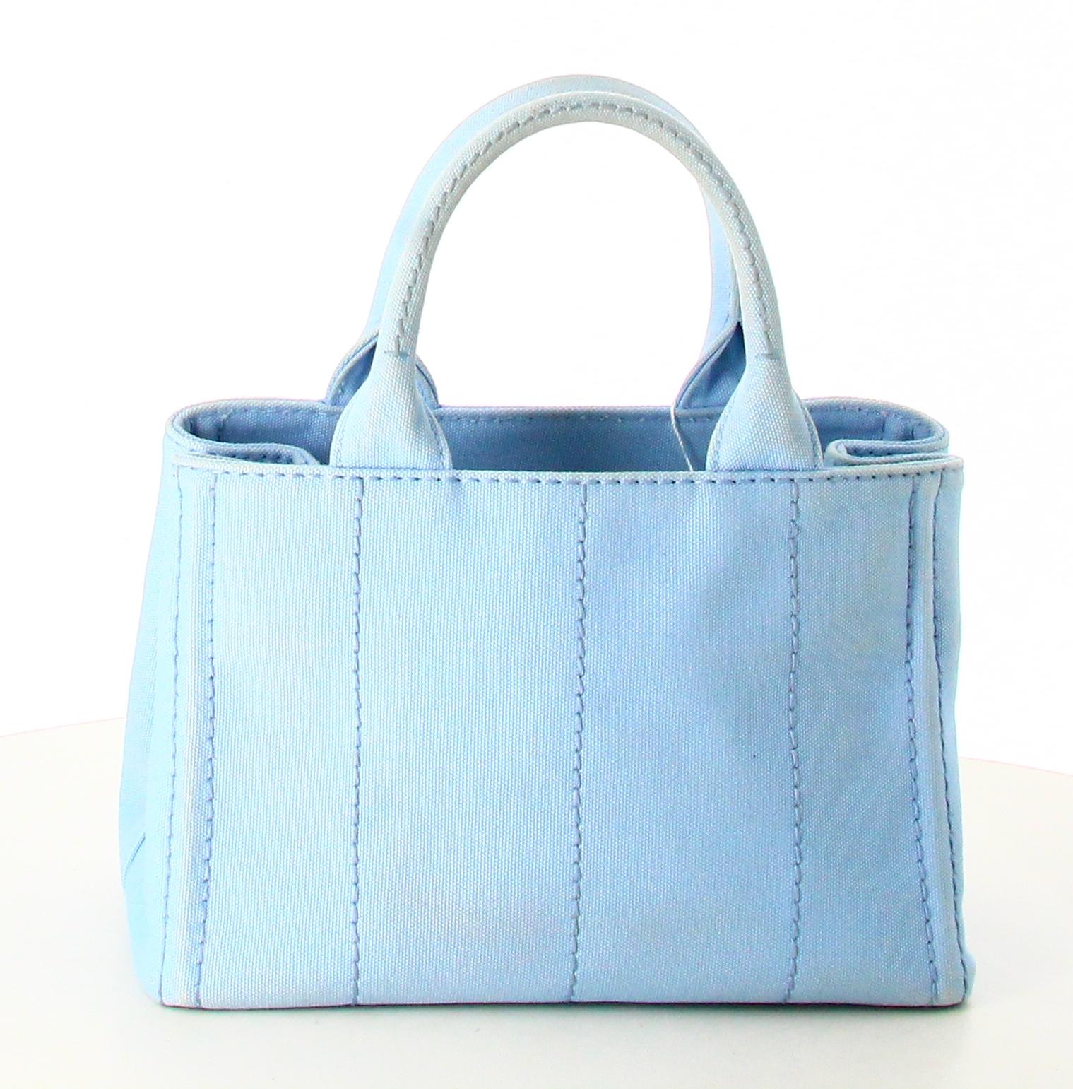 Mini Tote Bag Prada Sky Blu 2