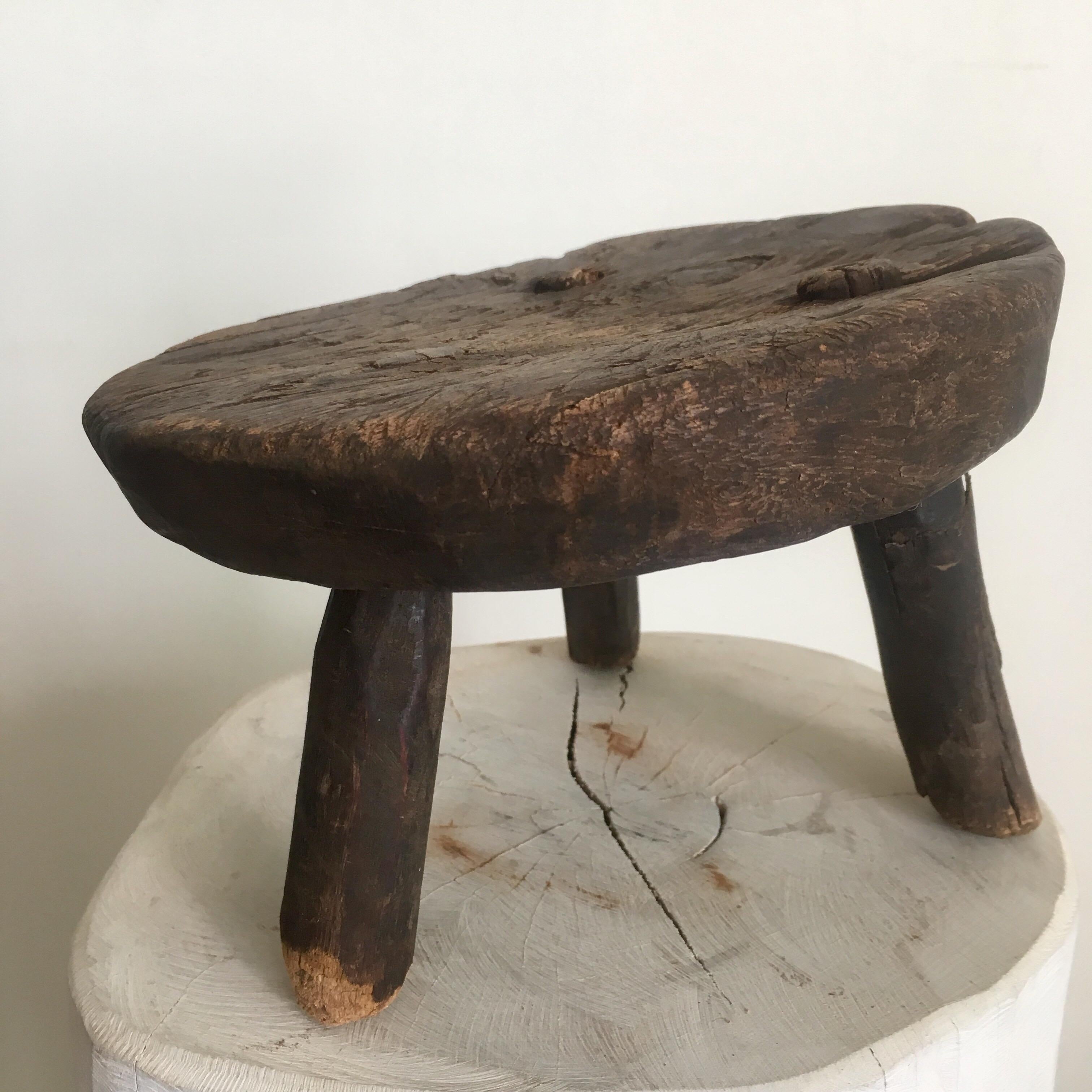 Country Mini Tripod Stool from Mexico