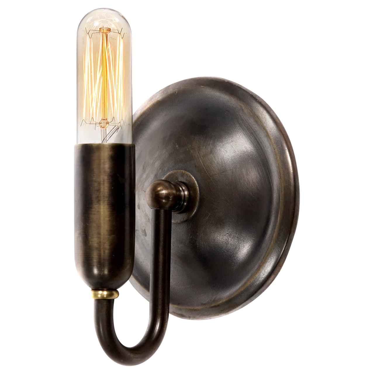 Mini Tubular Sconce For Sale