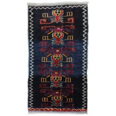 Vintage Mini Turkish Mat Rug