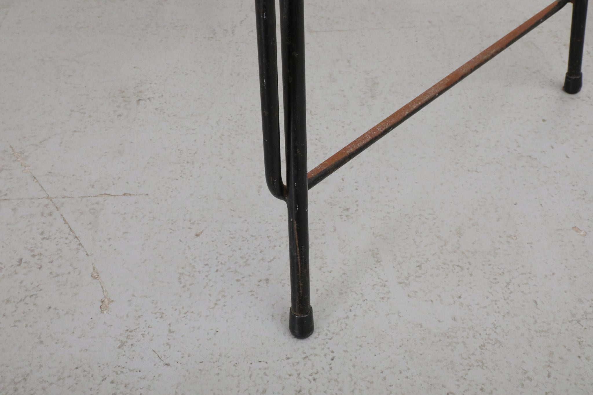 Mini Willy Van Der Meeren Writing Desks for Tubax with Black Base and Black Edge For Sale 6
