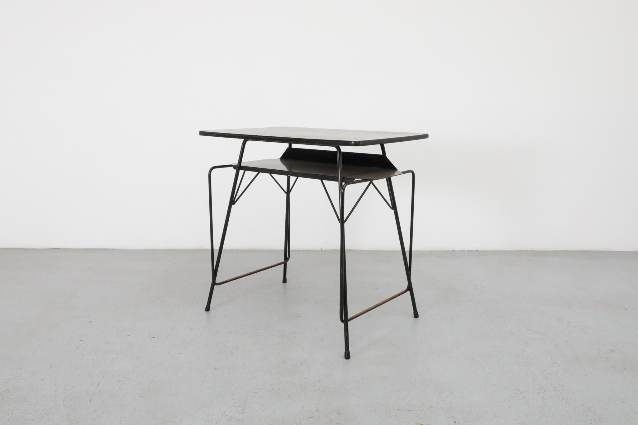 mini van with table