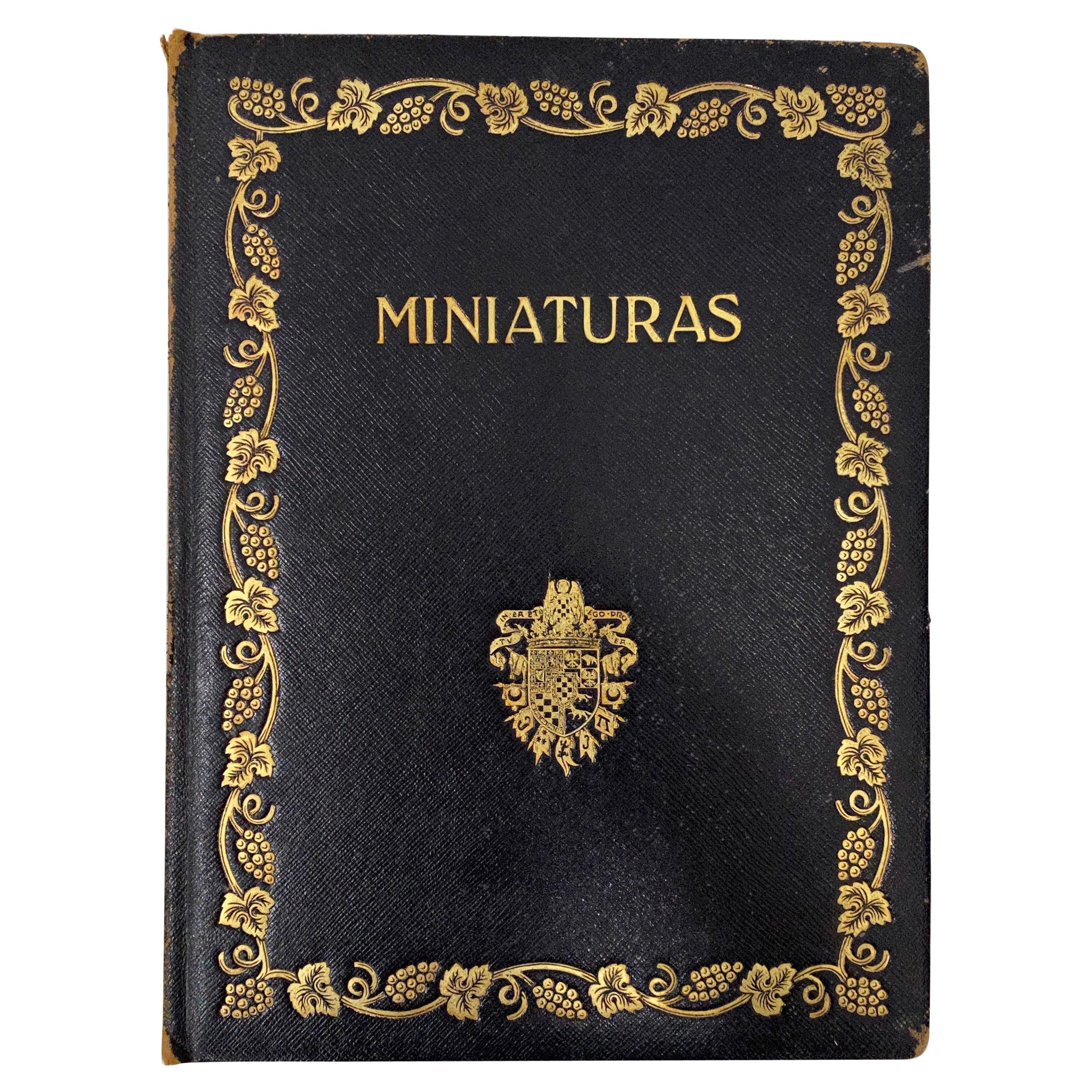 Miniaturas "Katalog der Miniaturen" Herzog von Berwick & Alba:: um 1924