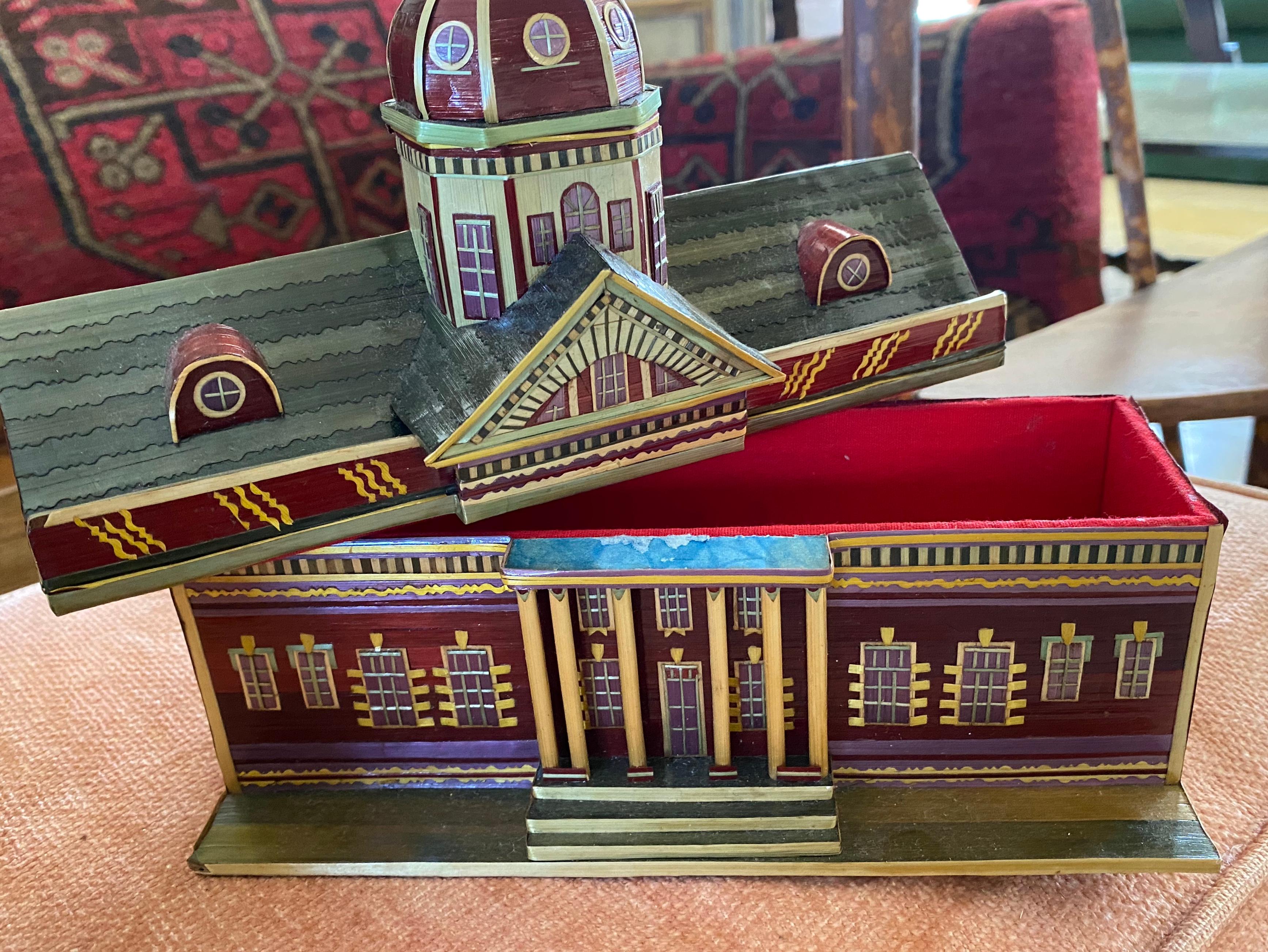 house shaped box