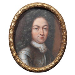 Miniatura di un gentiluomo, Germania meridionale, 1680 circa