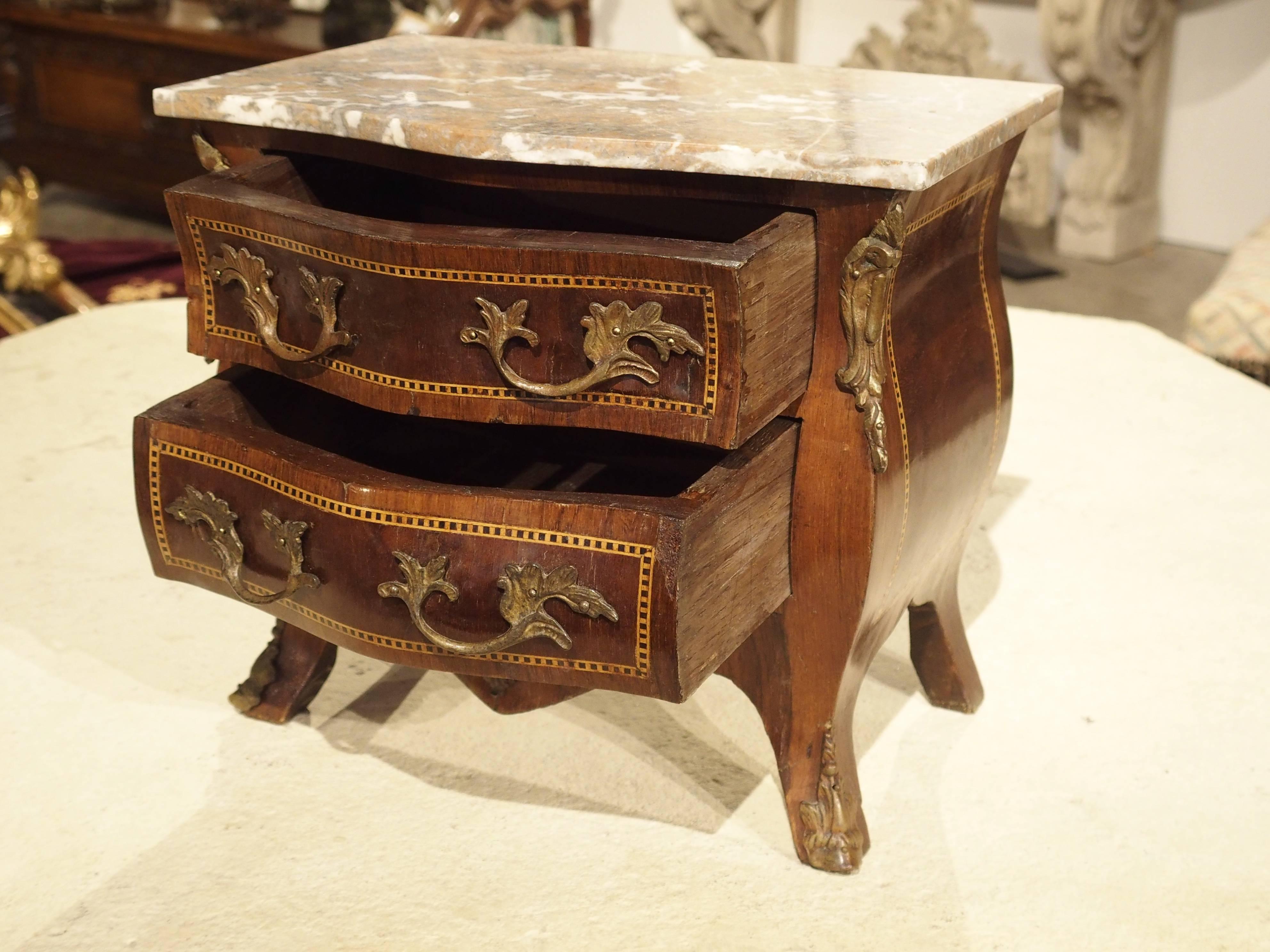 Miniature Antique Chest of Drawers from France, circa 1880 2