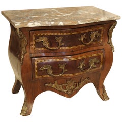 Miniature Antique Chest of Drawers from France, circa 1880