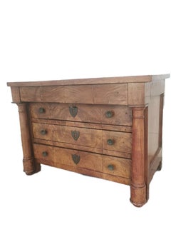Miniature Antique Empire chest of drawers