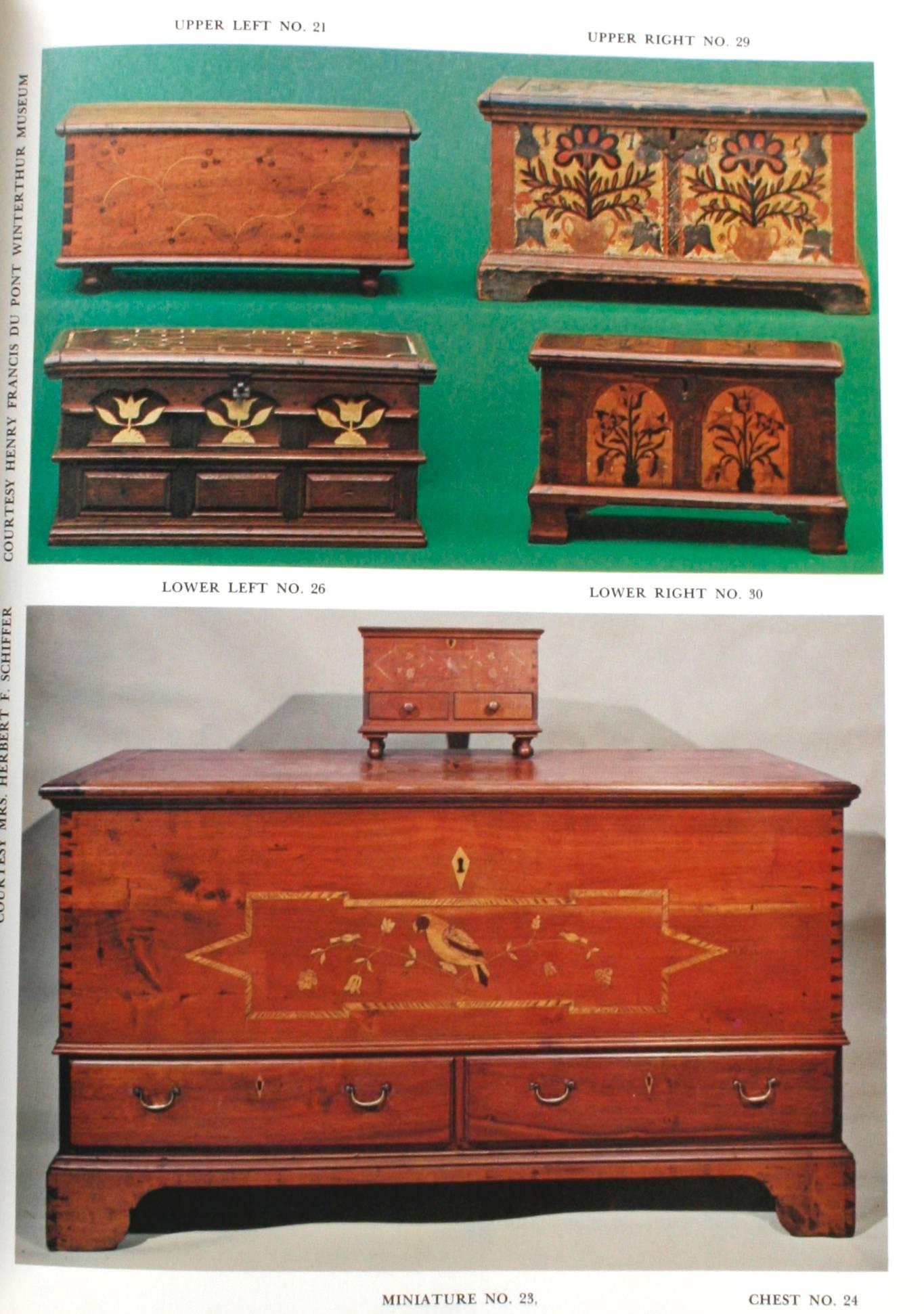 American Miniature Antique Furniture, First Edition For Sale