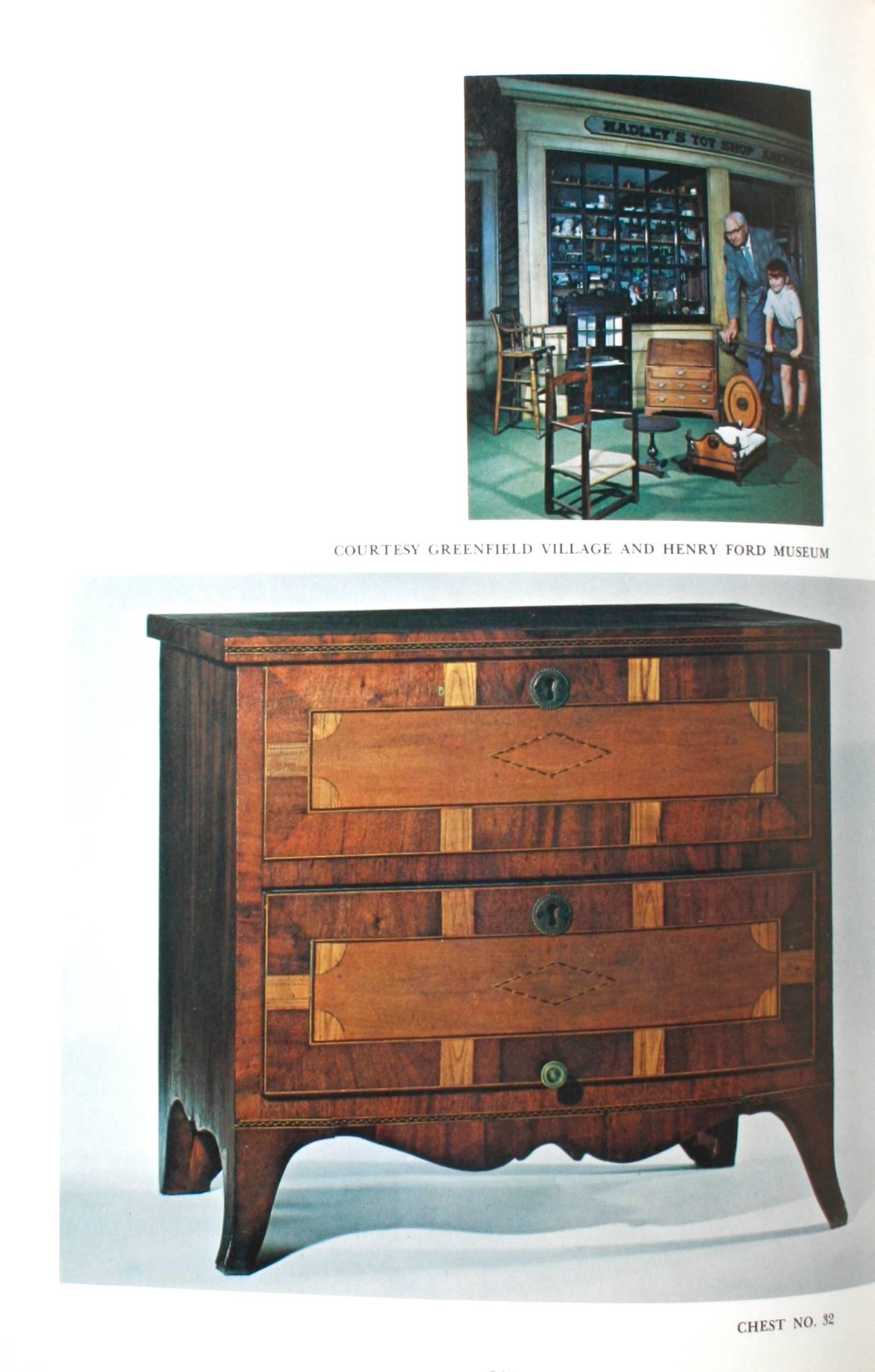 20th Century Miniature Antique Furniture, First Edition For Sale