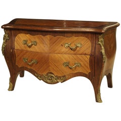 Miniature Antique Louis XV Style Chest of Drawers from France, circa 1910