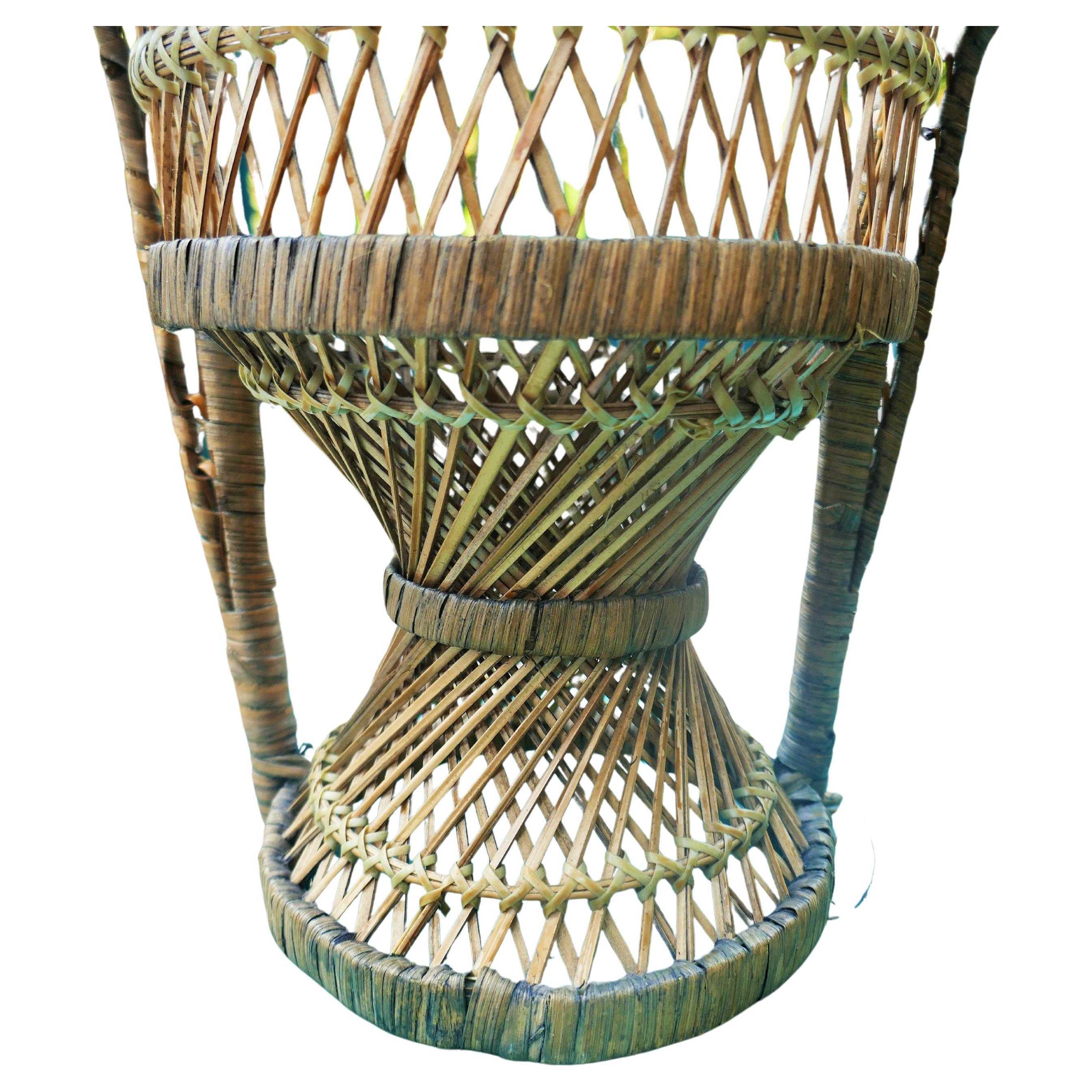 Modern Miniature armchair in the peacock or emanuelle style For Sale