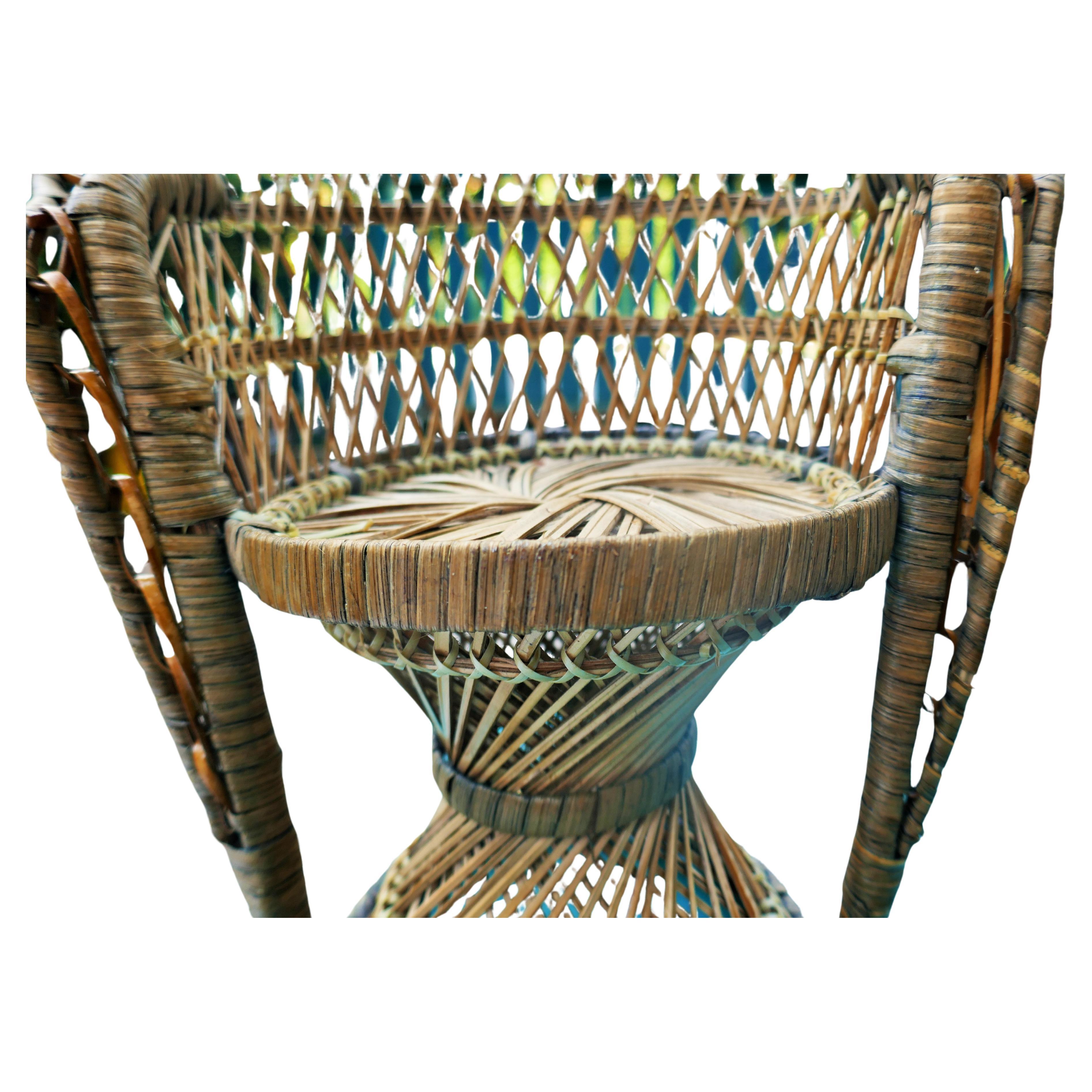 Miniature armchair in the peacock or emanuelle style For Sale 1