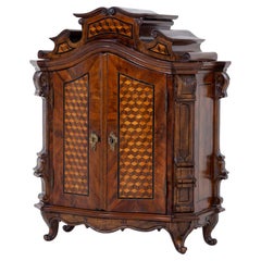 Miniature Baroque Cabinet, Southern Germany, Mid-18th Century