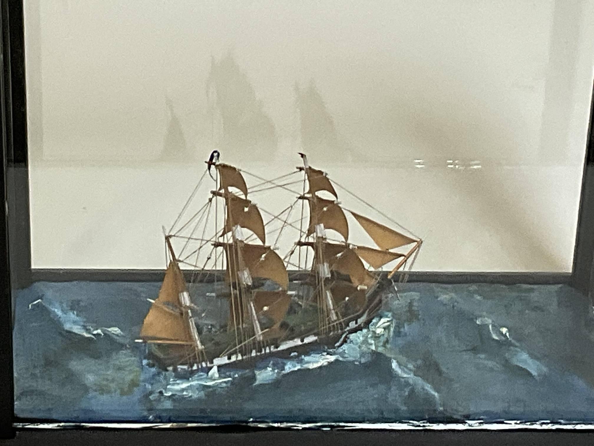 XXI secolo e contemporaneo Barca in miniatura di C.Brookings Wetherbee in vendita