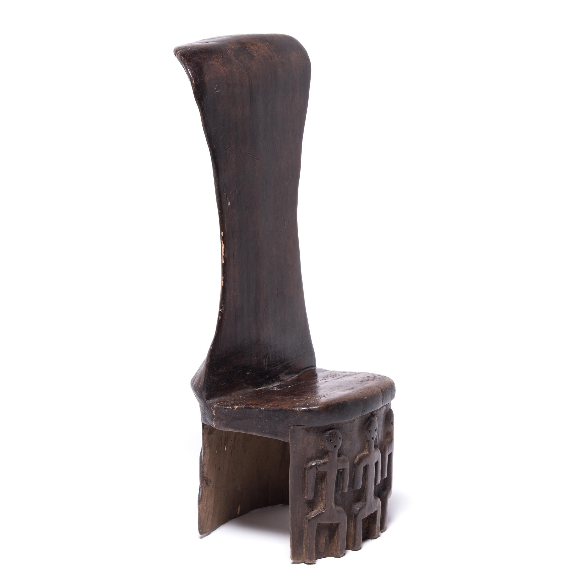 Ivorian Miniature Baule Chair For Sale