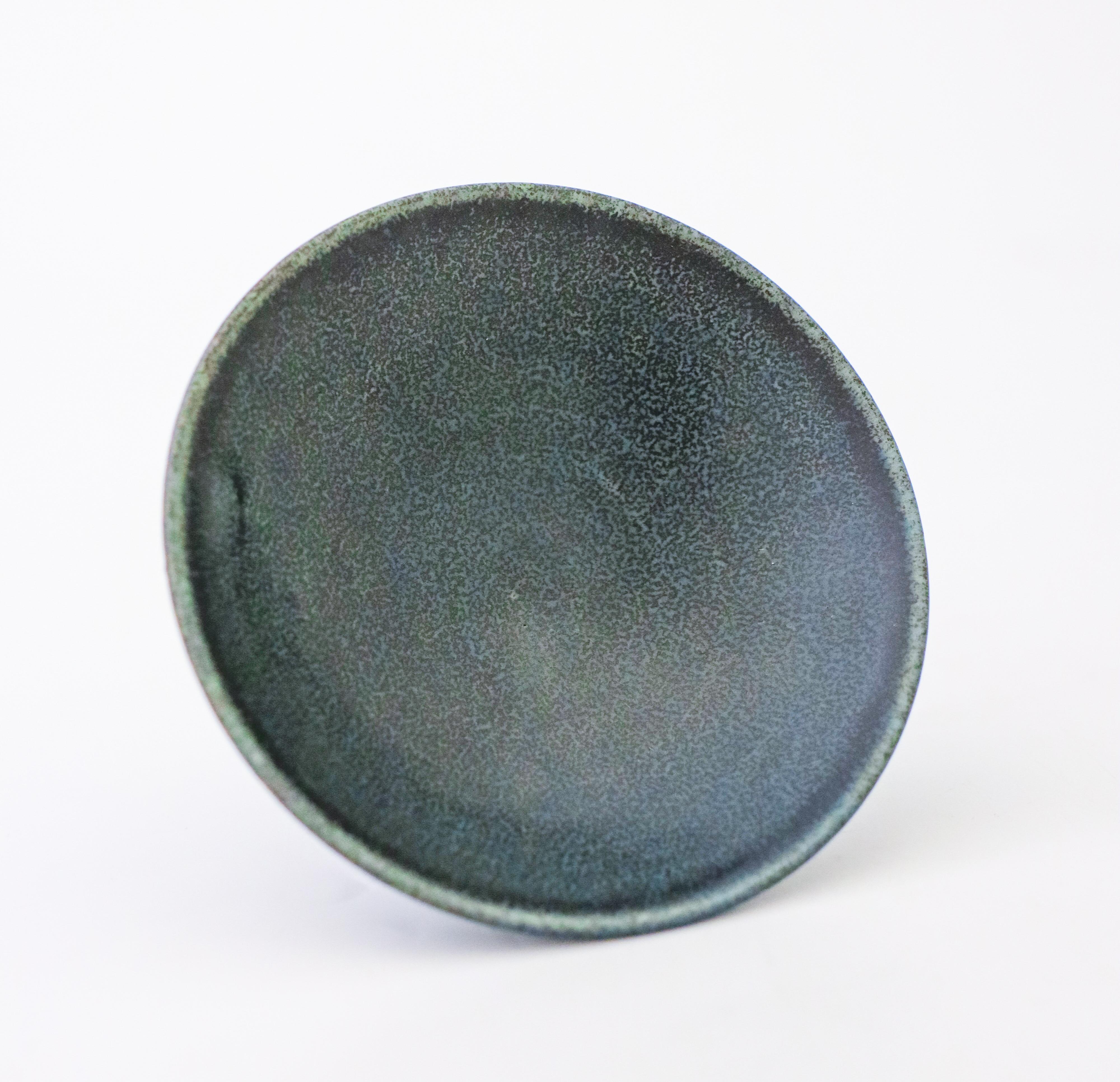Miniature Blue Bowl - Gunnar Nylund - 1950-1960s - Mid 20th Century For Sale 2