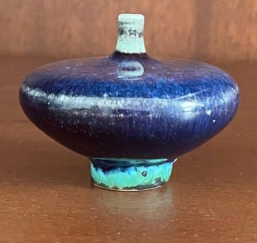 Cerámica azul en miniatura de Berndt Friberg Sueco en venta