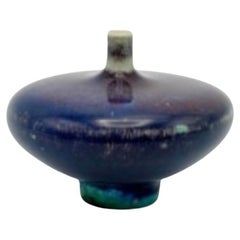 Cerámica azul en miniatura de Berndt Friberg
