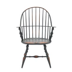 Miniature bow back Windsor armchair by the Riverbend Chair Co.