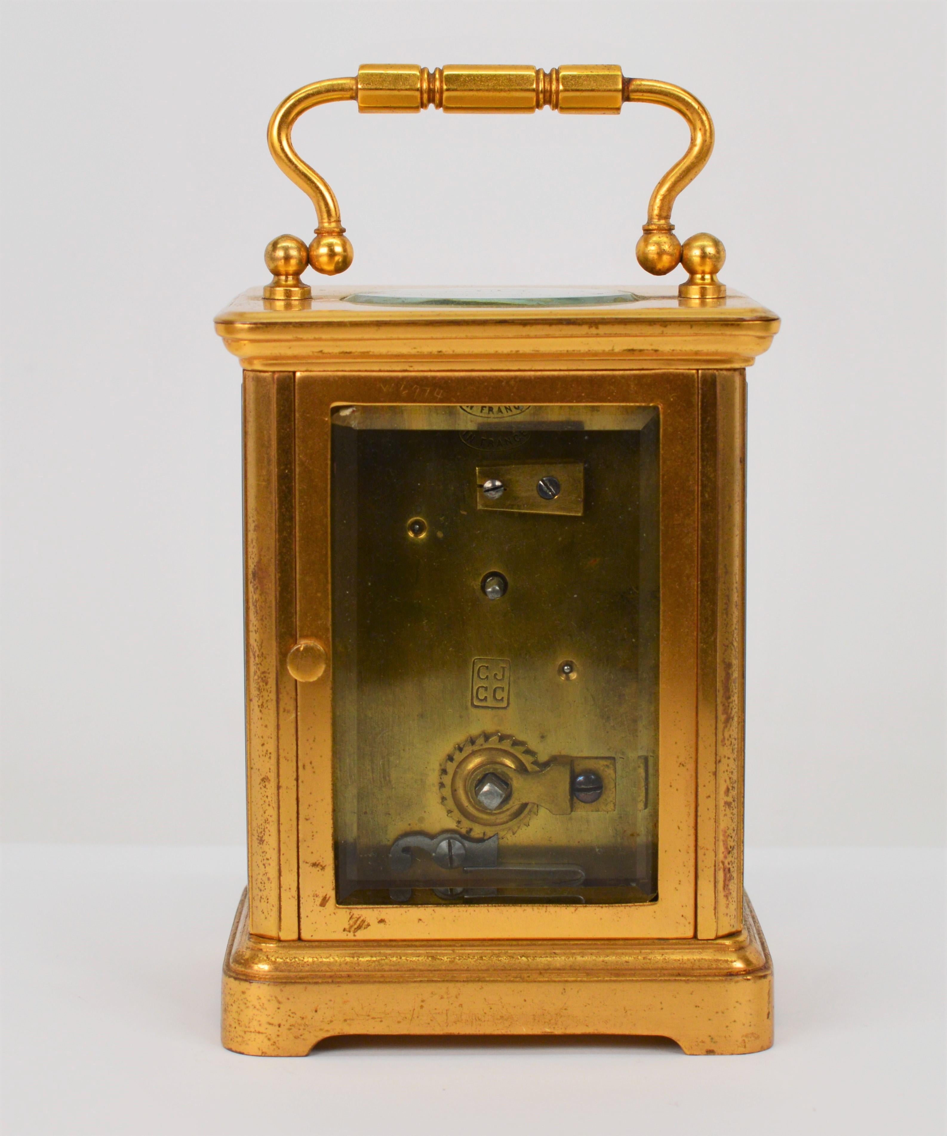 miniature brass clocks