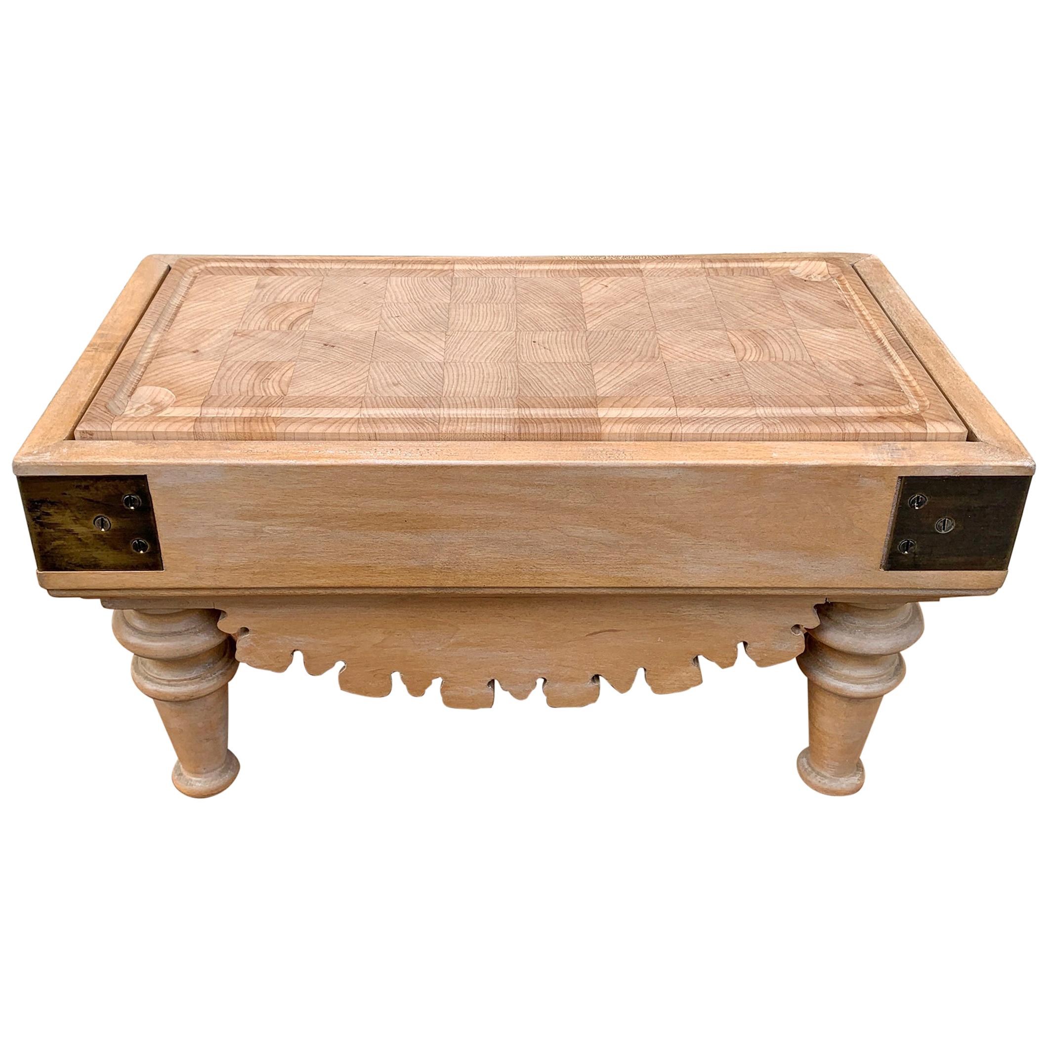 Michigan Maple WoodWelded Tabletop Butcher Block at 1stDibs wood