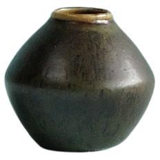Miniature ceramic vase by Berndt Friberg, Gustavsberg, Sweden 1950s