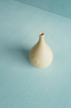 Miniature ceramic vase "Castrol" by Sven Wejsfelt, Gustavsberg, Sweden 1980s