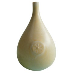 Miniature ceramic vase "Castrol" by Sven Wejsfelt, Gustavsberg, Sweden 1980s