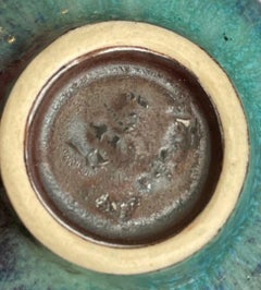 Miniature Ceramic With Elongated Neck by Berndt Friberg